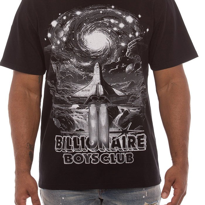 Billionaire Boys Club BB Gray Horizon SS OS Knit - 210000094262 Hidden Hype Clothing