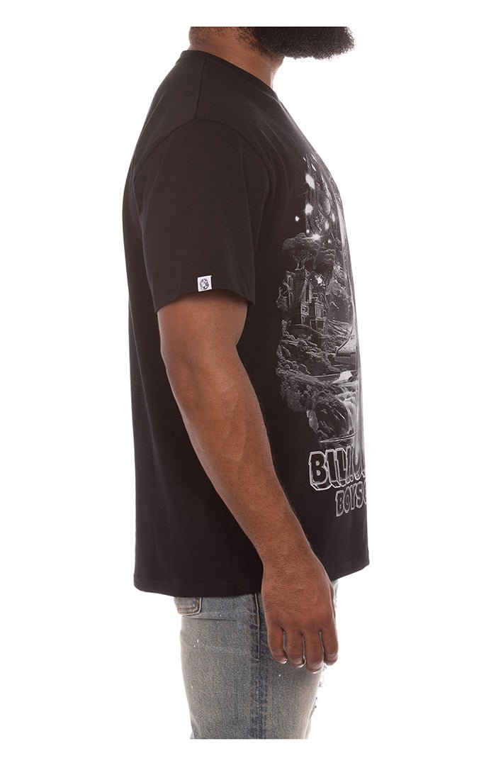 Billionaire Boys Club BB Gray Horizon SS OS Knit - 210000094262 Hidden Hype Clothing