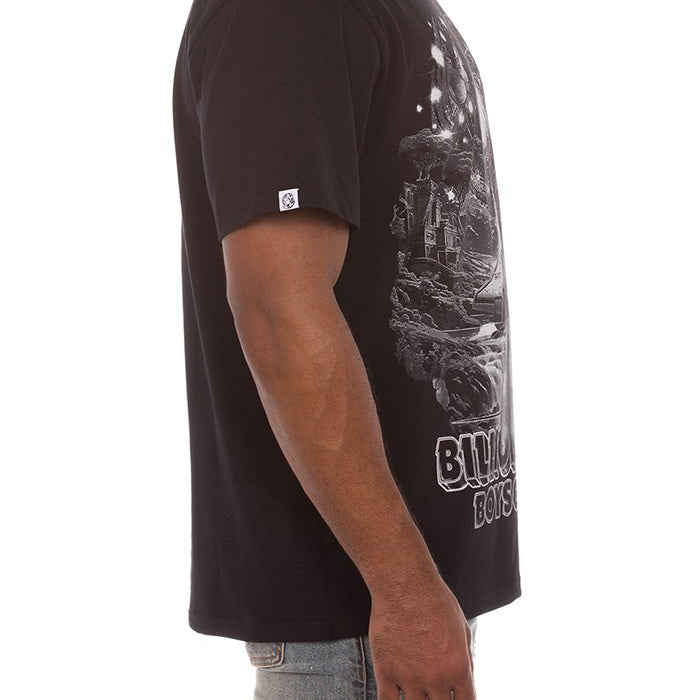 Billionaire Boys Club BB Gray Horizon SS OS Knit - 210000094262 Hidden Hype Clothing