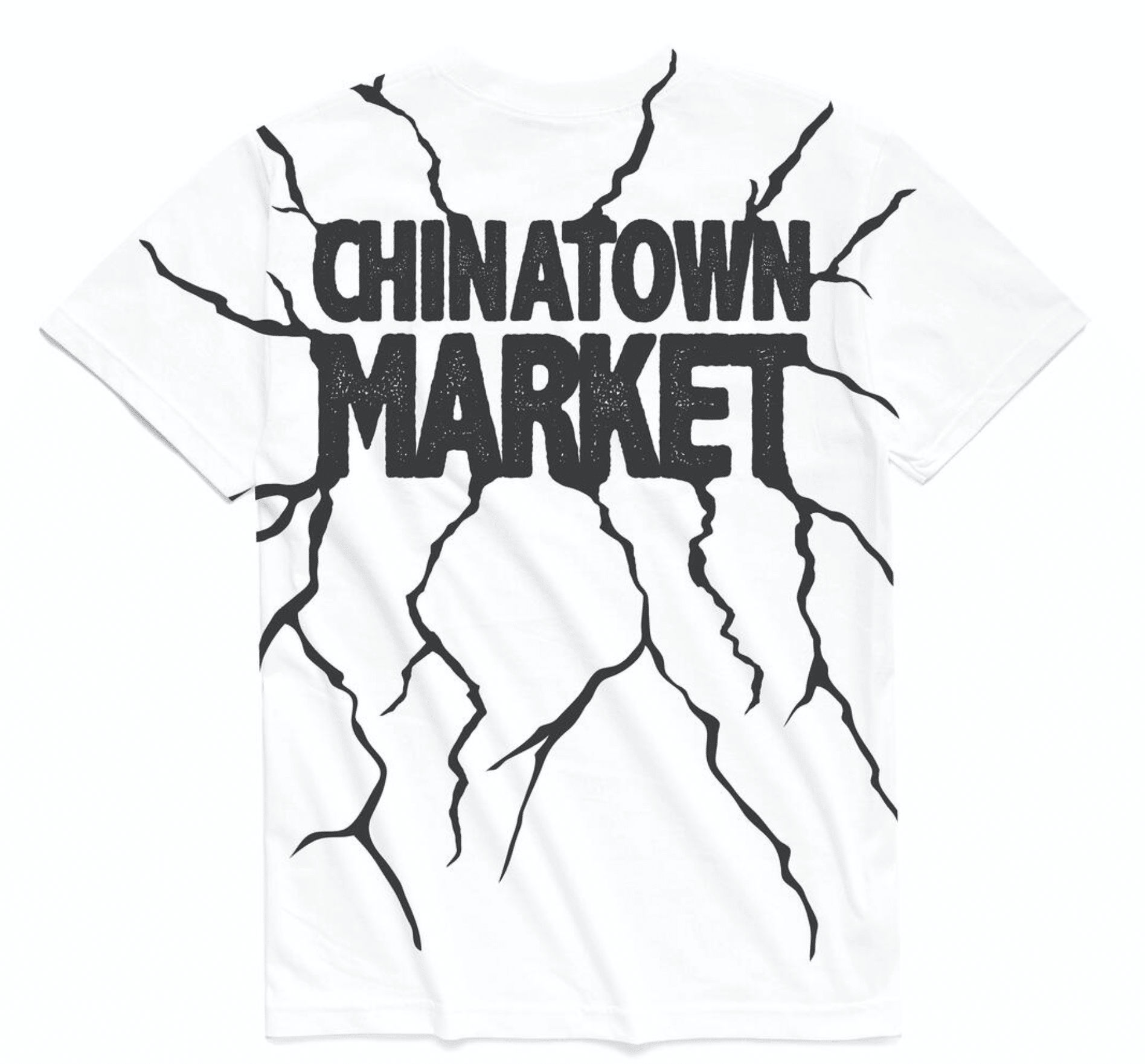Chinatown Market Smiley Dry Wall Breaker Tee - 210000048298 Hidden Hype Clothing