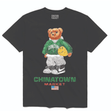 Chinatown Market Smiley Sketch Basketball Bear Tee - 210000048287 Hidden Hype Clothing