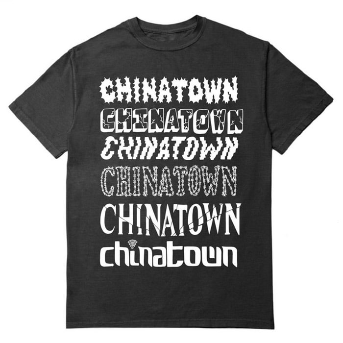 Chinatown Market Stacked Logo Tee - 210000034149 Hidden Hype Clothing