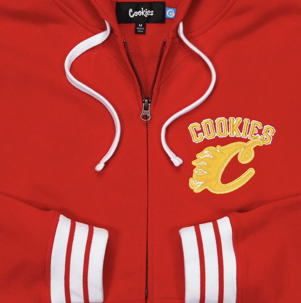 Cookies Breakaway Fleece Full Zip Hoodie - 210000082471 Hidden Hype Clothing