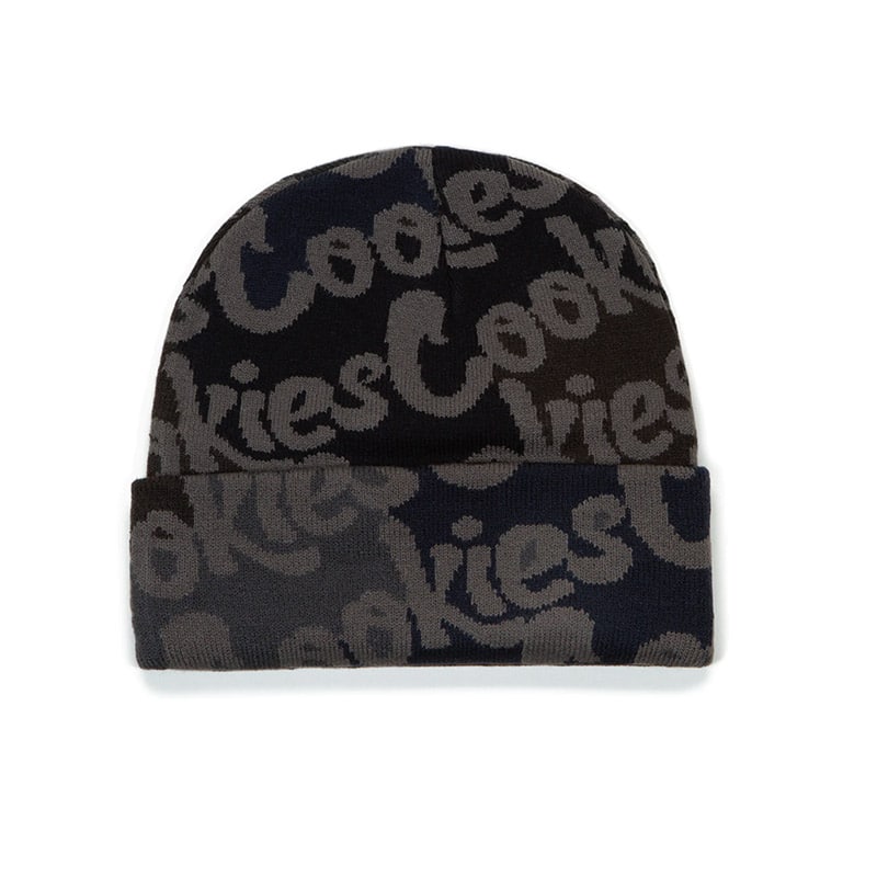 Cookies Continental Knit Beanie - 210000081004 Hidden Hype Clothing