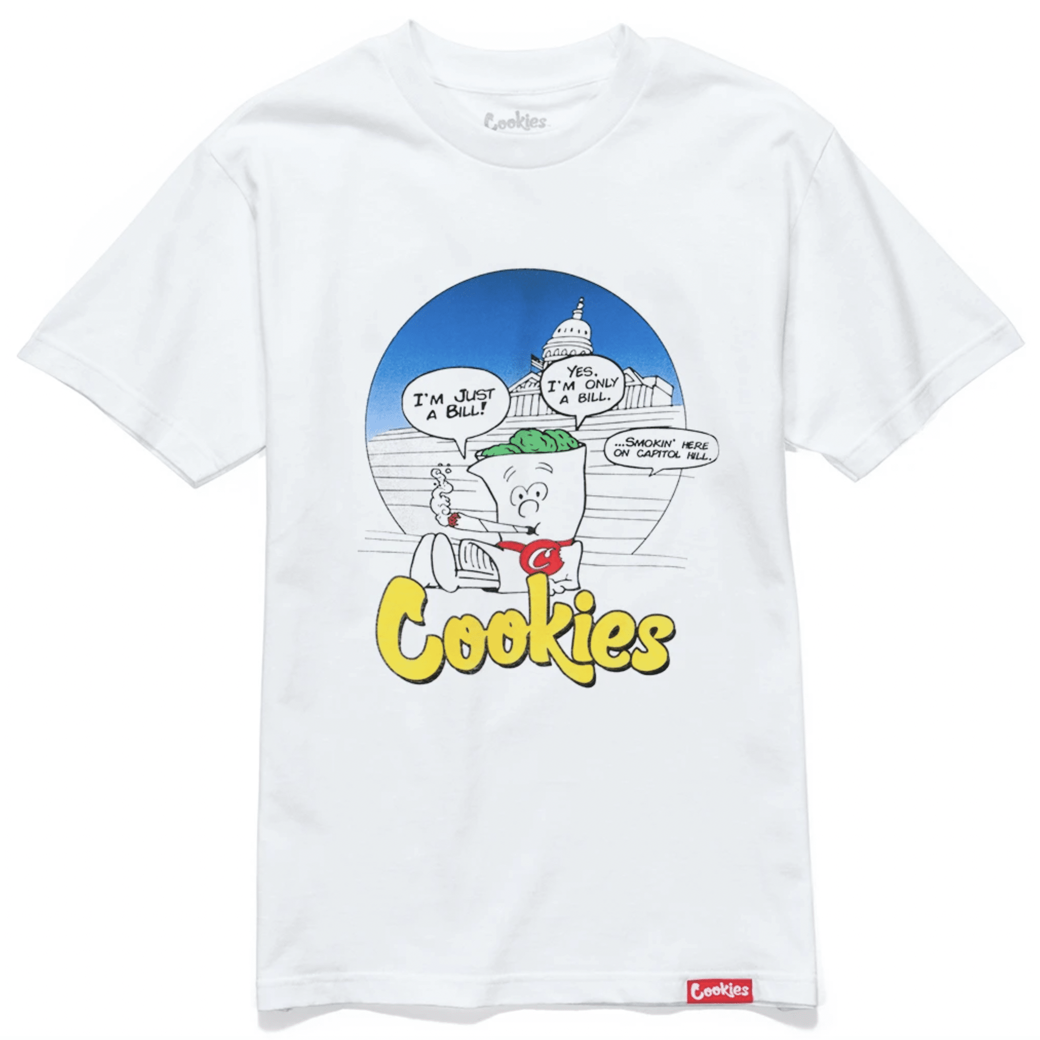 Cookies Just A Bill Tee - 210000060017 Hidden Hype Clothing