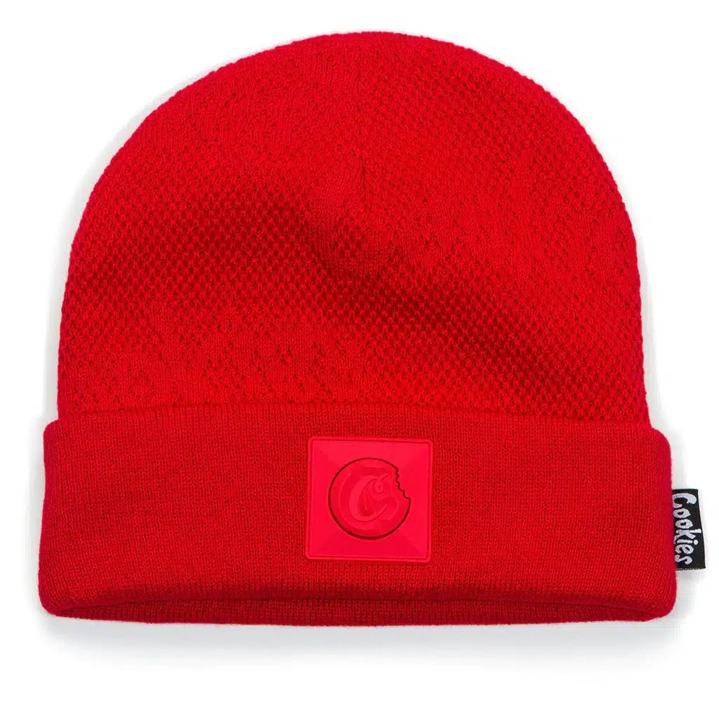 Cookies Monaco Cookies Monogram Knit Beanie - 210000063611 Hidden Hype Clothing