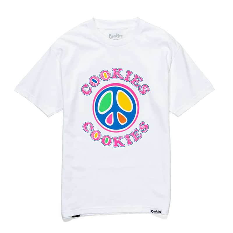 Cookies Peace Glow Tee - 210000076793 Hidden Hype Clothing