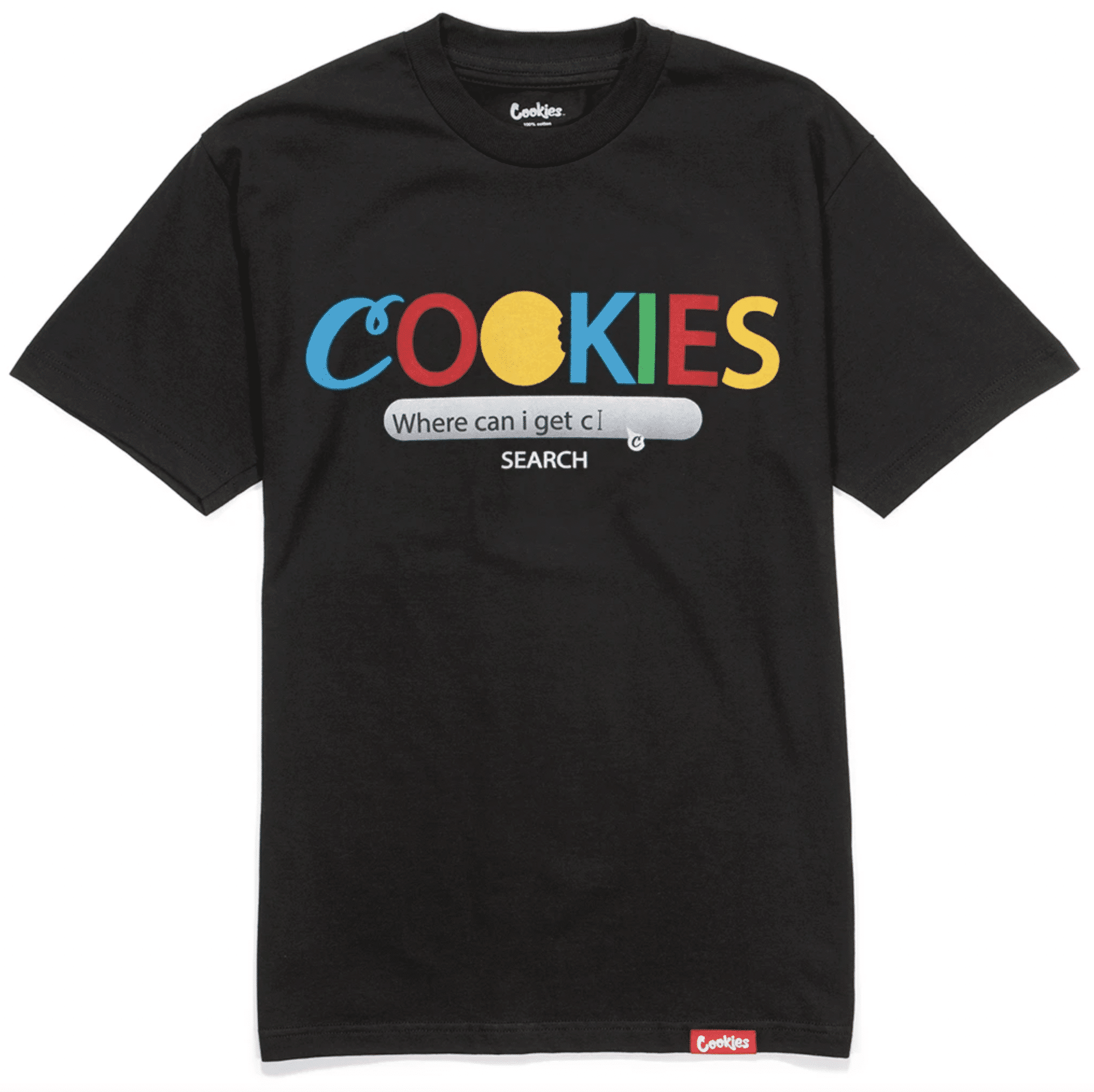 Cookies Search Tee - 210000057757 Hidden Hype Clothing