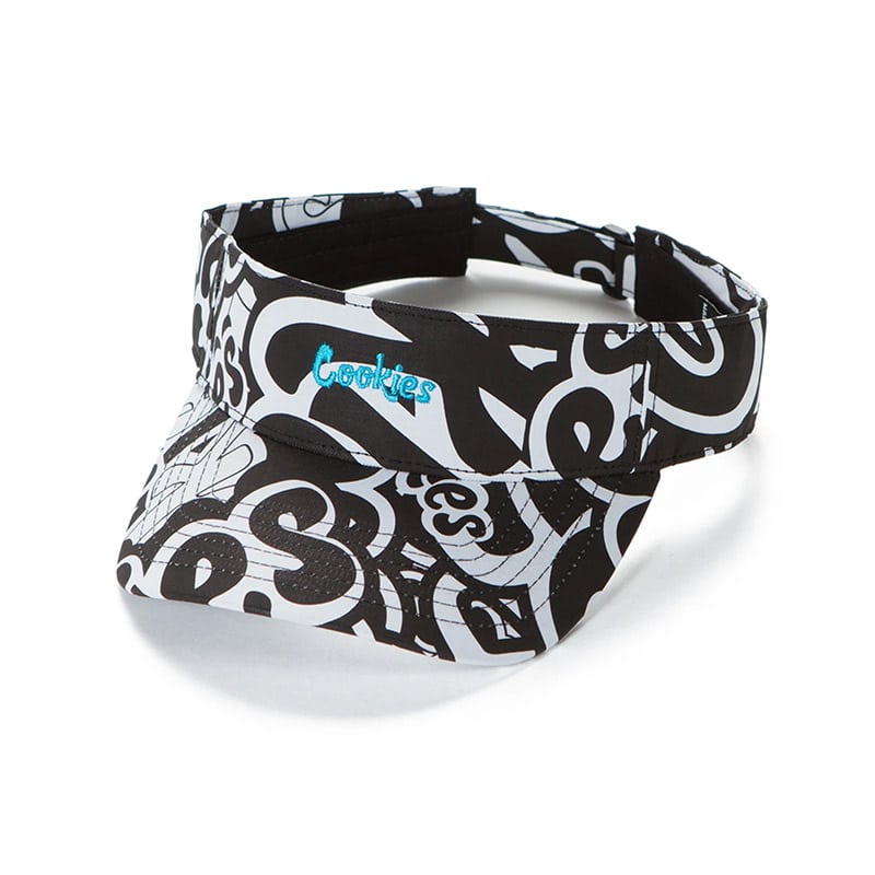 Cookies Stack It Up All Print Visor - 210000052496 Hidden Hype Clothing