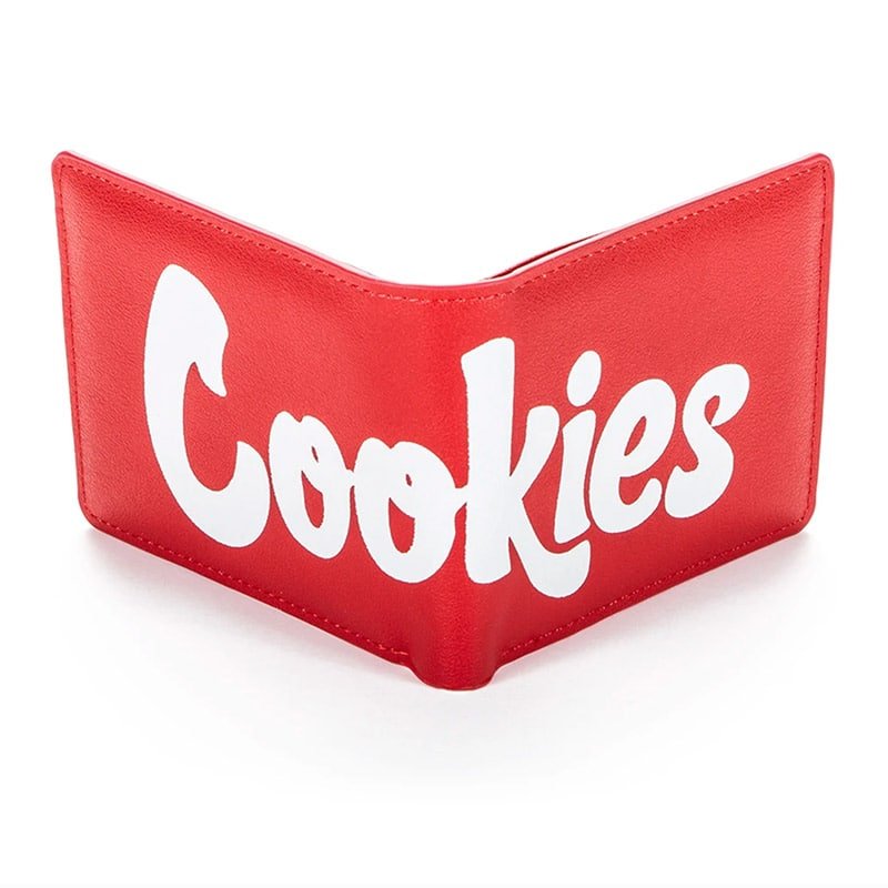 Cookies Textured Faux Leather Billfold Wallet - 210000052540 Hidden Hype Clothing