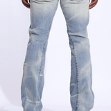 Crysp Denim Arch Flare Denim - 210000093511 Hidden Hype Clothing