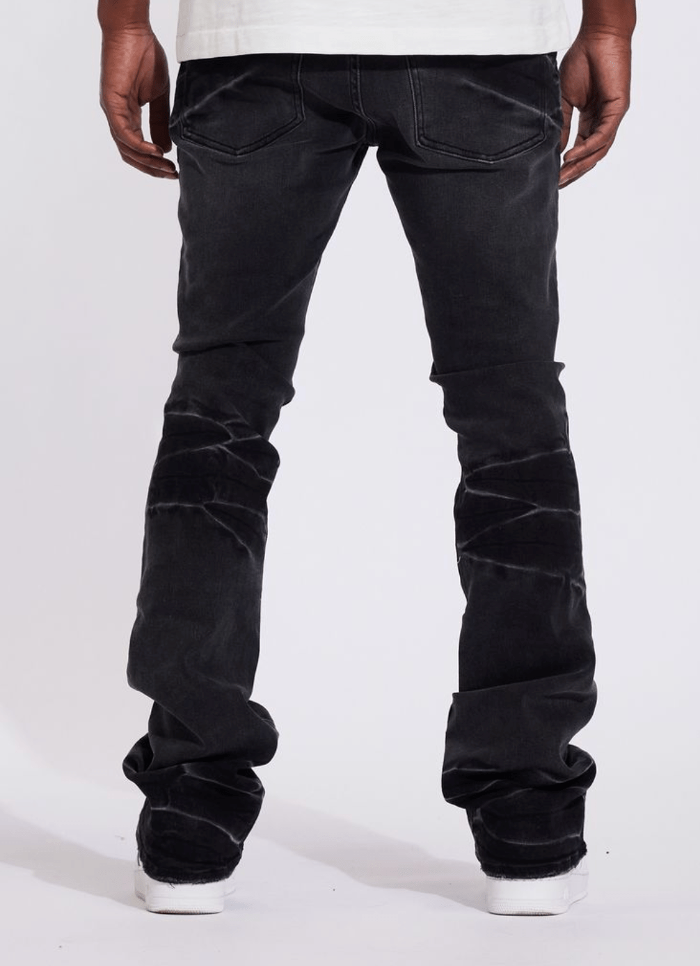 Crysp Denim Arch Flare Denim - 210000095675 Hidden Hype Clothing