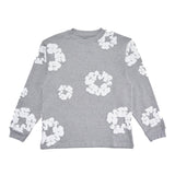 Denim Tears Cotton Wreath L/S Tee - 210000093933 Hidden Hype Clothing