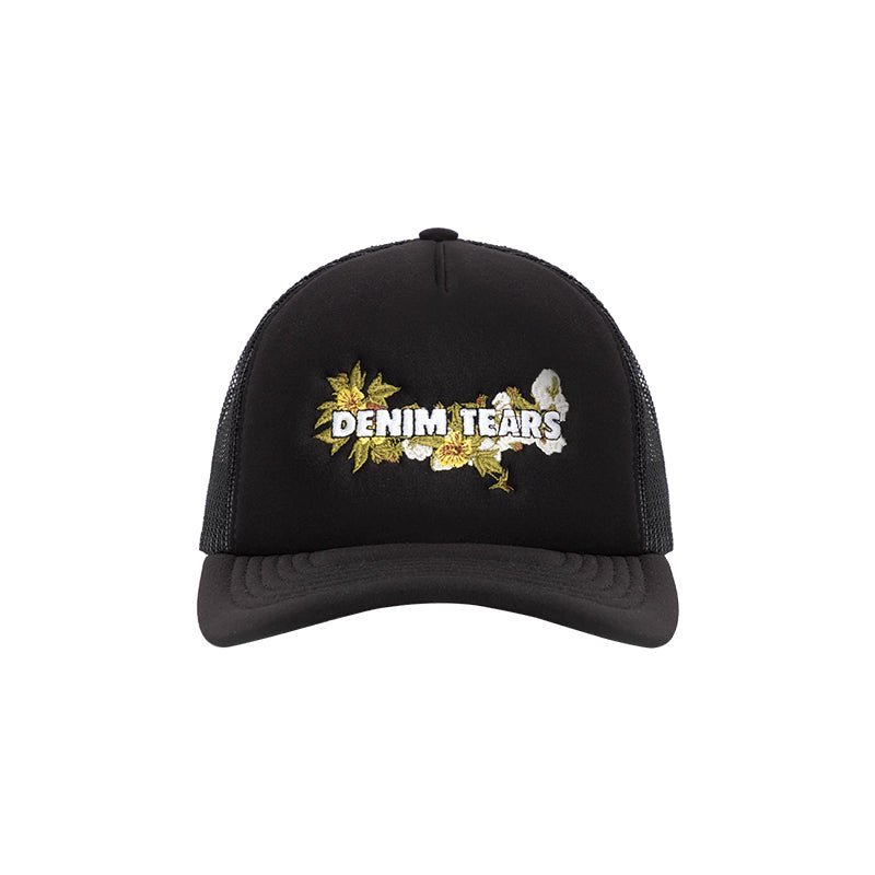 Denim Tears Logo Trucker Hat - 210000086265 Hidden Hype Clothing