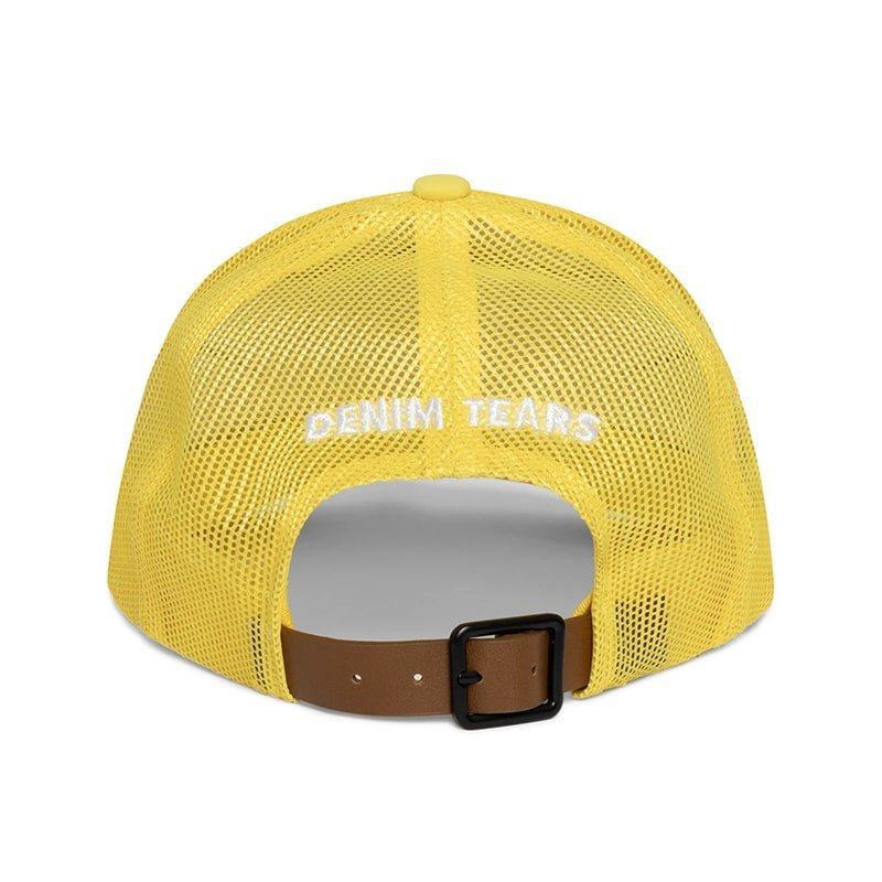 Denim Tears Peace Wreath Trucker Hat - 210000086267 Hidden Hype Clothing