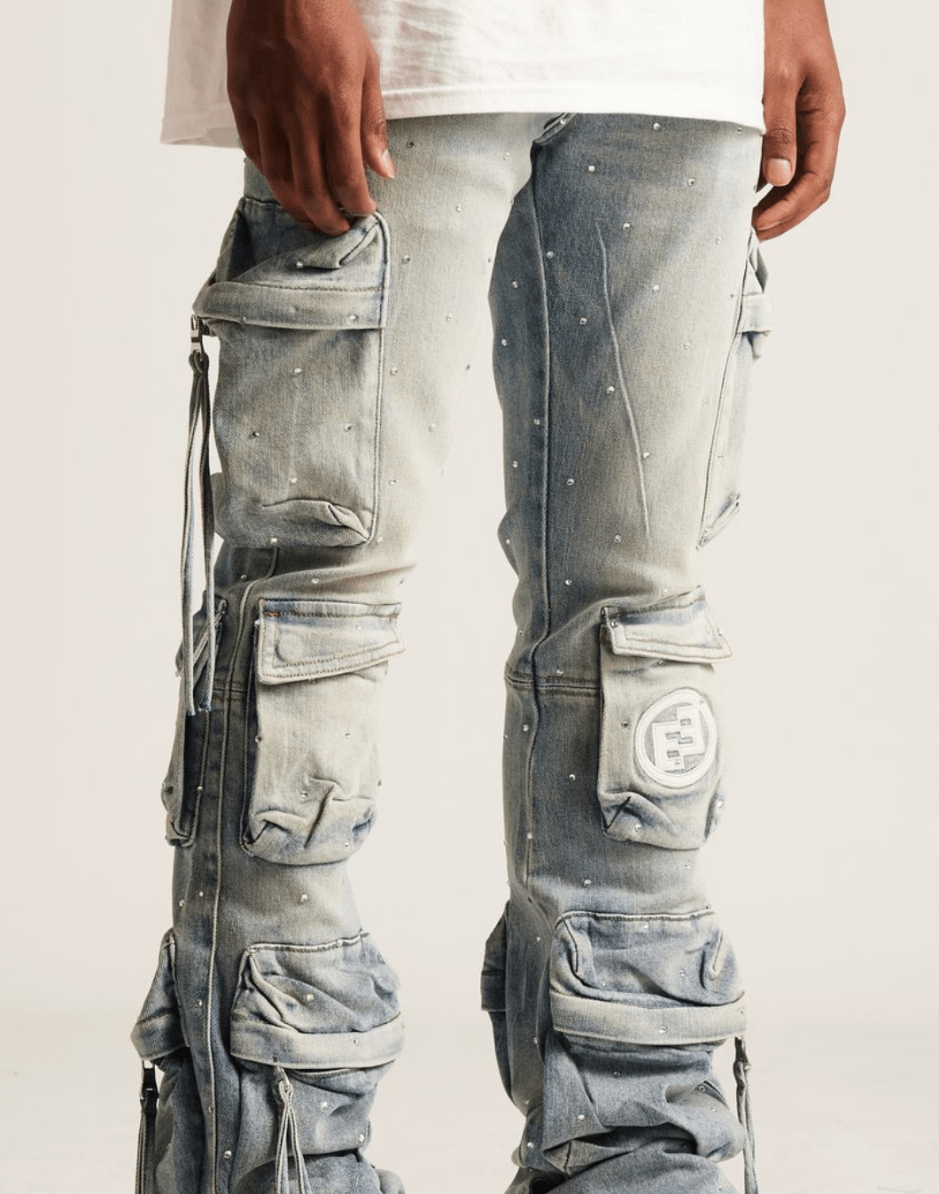 Embellish Hawk Cargo Denim - 210000096868 Hidden Hype Clothing