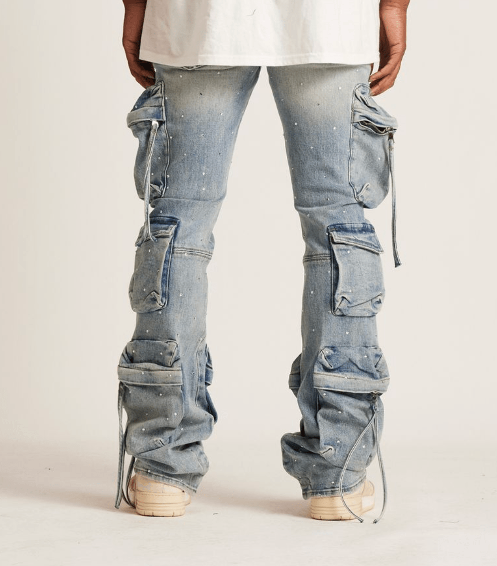 Embellish Hawk Cargo Denim - 210000096868 Hidden Hype Clothing