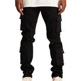 Embellish Utility Cargo Denim - 210000096862 Hidden Hype Clothing