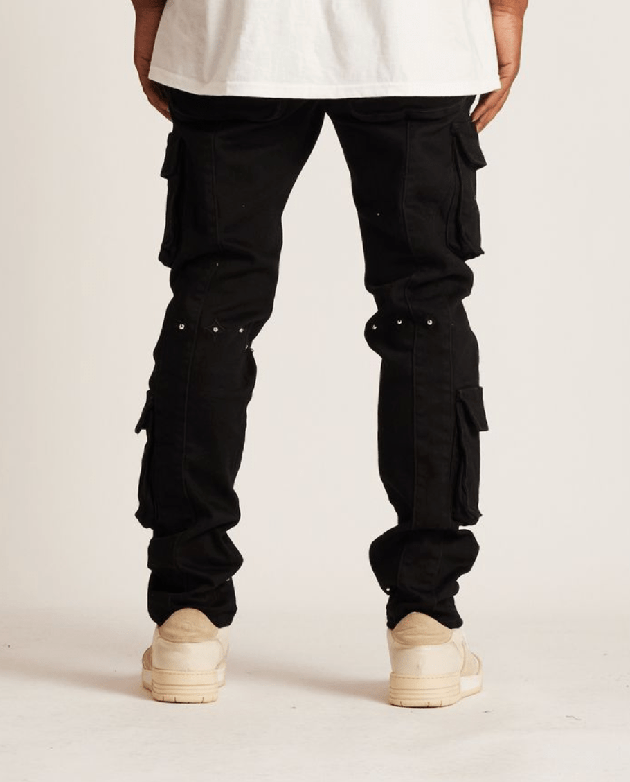 Embellish Utility Cargo Denim - 210000096862 Hidden Hype Clothing