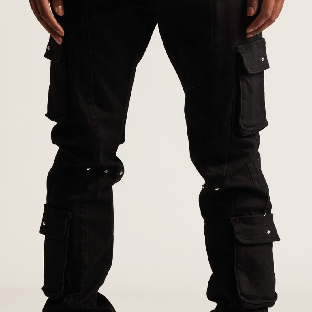 Embellish Utility Cargo Denim - 210000096862 Hidden Hype Clothing