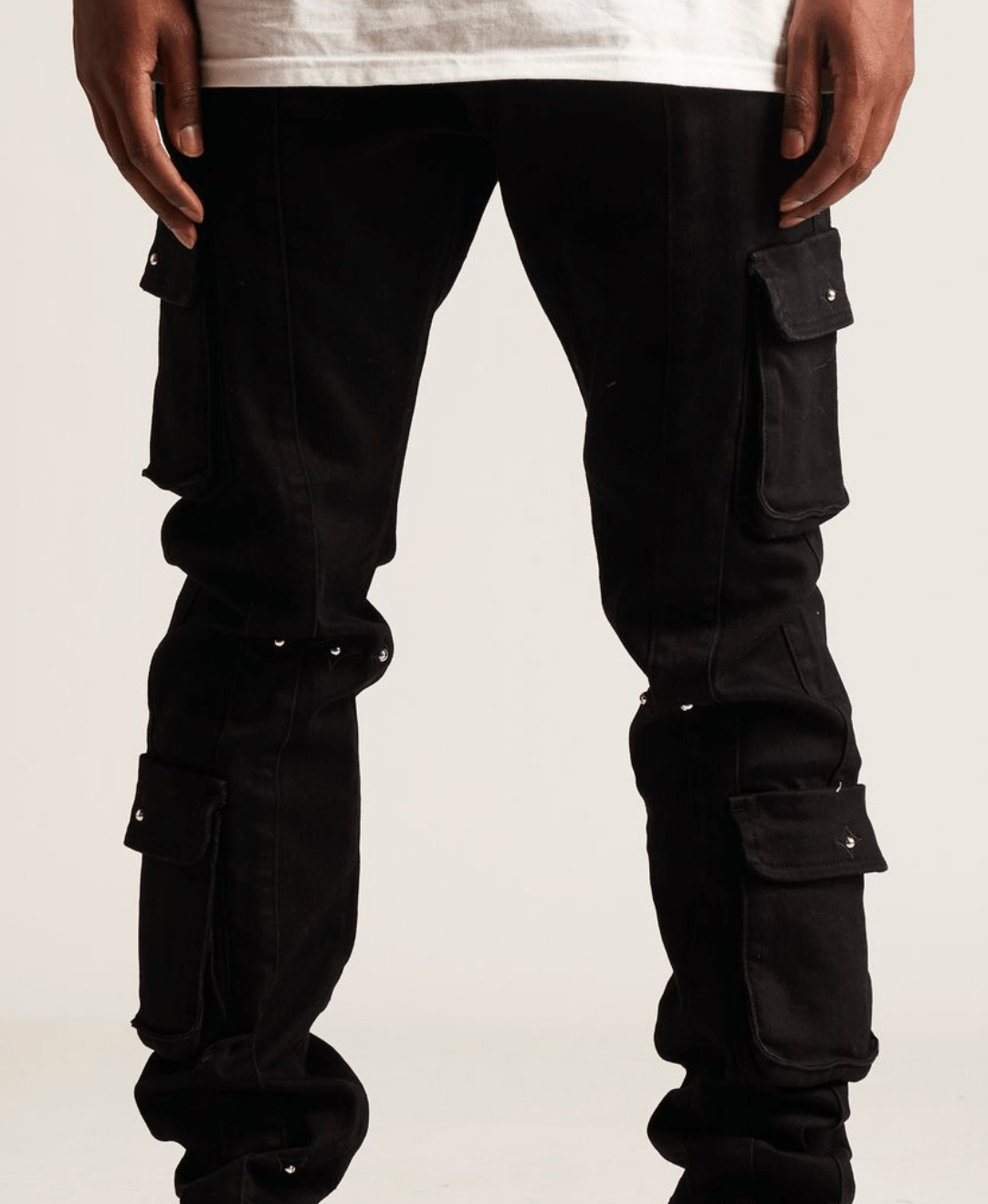 Embellish Utility Cargo Denim - 210000096862 Hidden Hype Clothing
