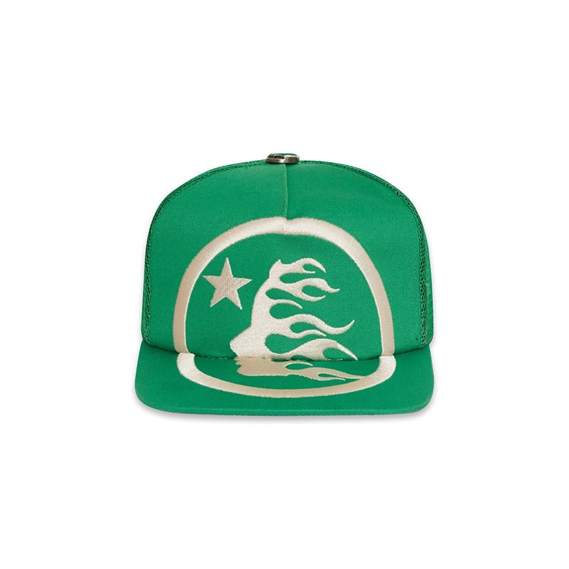Hellstar Big Logo Trucker Snapback Hat - 210000092408 Hidden Hype Clothing