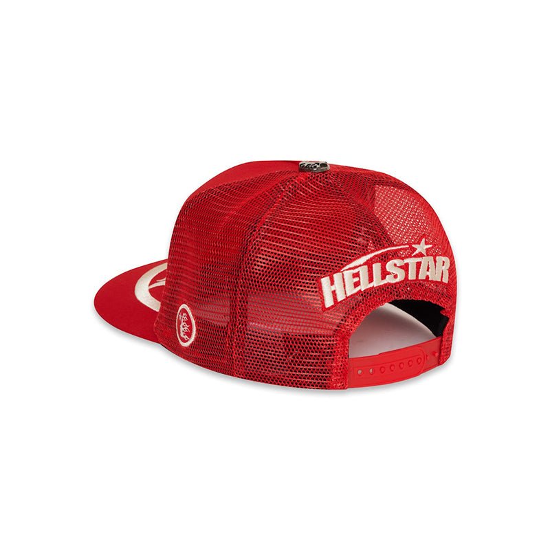 Hellstar Big Logo Trucker Snapback Hat - 210000092409 Hidden Hype Clothing