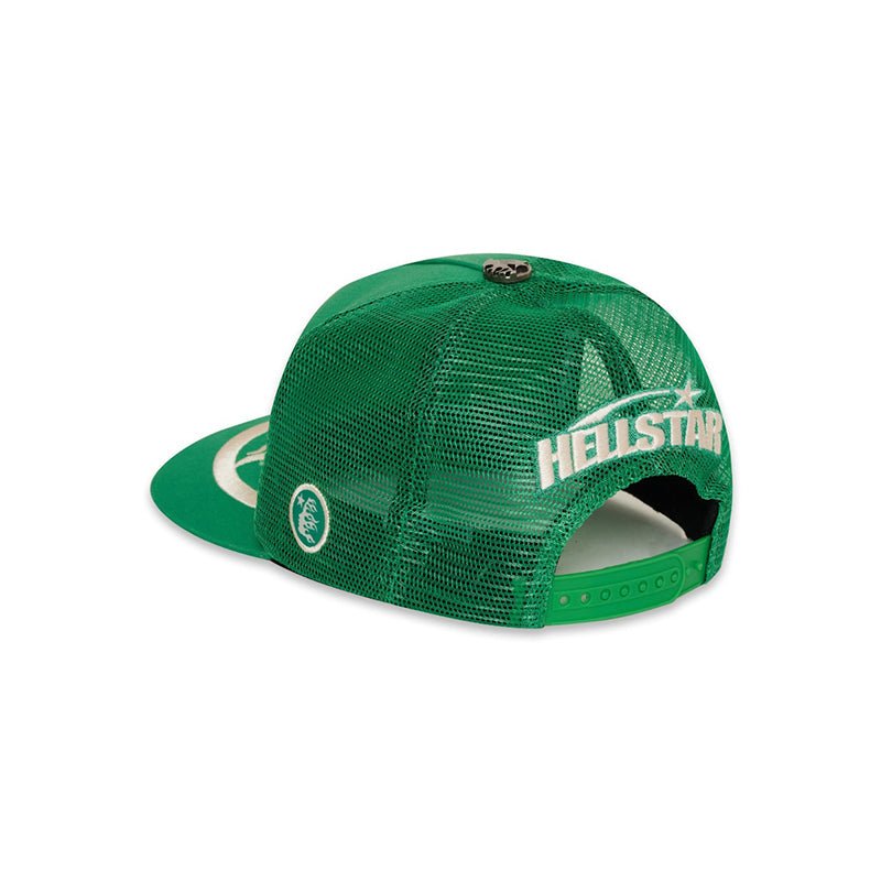 Hellstar Big Logo Trucker Snapback Hat - 210000092408 Hidden Hype Clothing