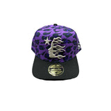 Hellstar Cheetah Print Snapback Hat - 210000092688 Hidden Hype Clothing