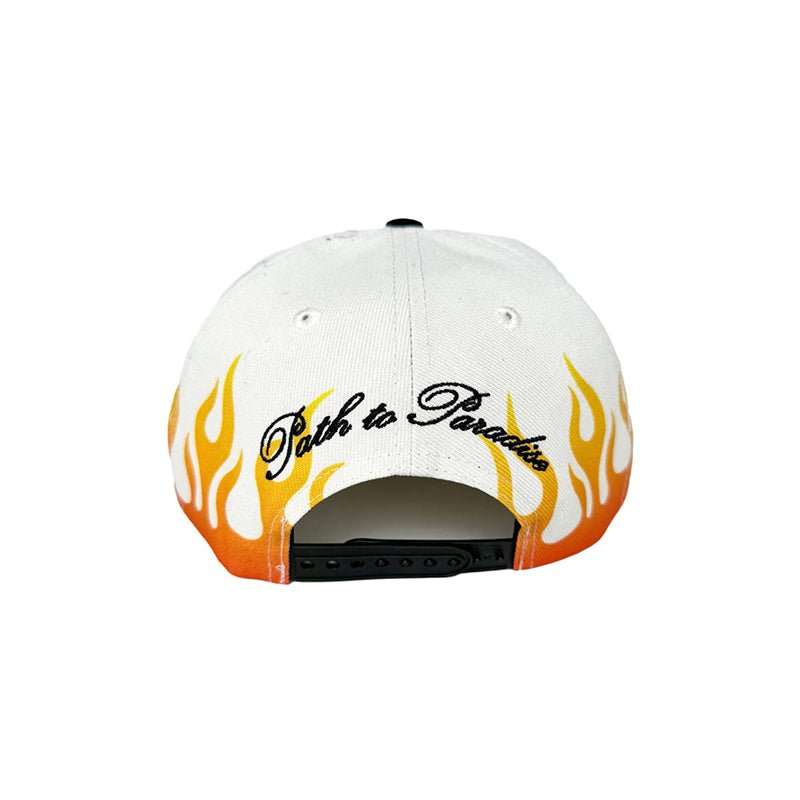 Hellstar Flame Vintage Snapback Hat - 210000092423 Hidden Hype Clothing