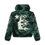 Hellstar Green Marble Paradise Hoodie - 210000092425 Hidden Hype Clothing