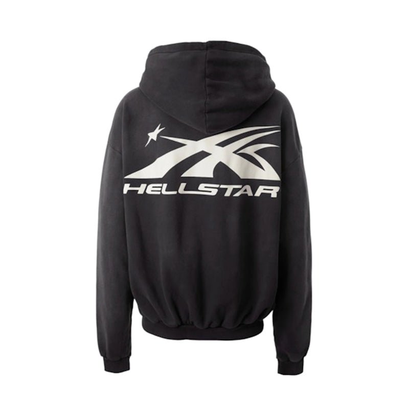 Hellstar HS Logo Zip Up Hoodie - 210000095360 Hidden Hype Clothing