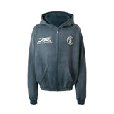 Hellstar HS Logo Zip Up Hoodie - 210000094980 Hidden Hype Clothing