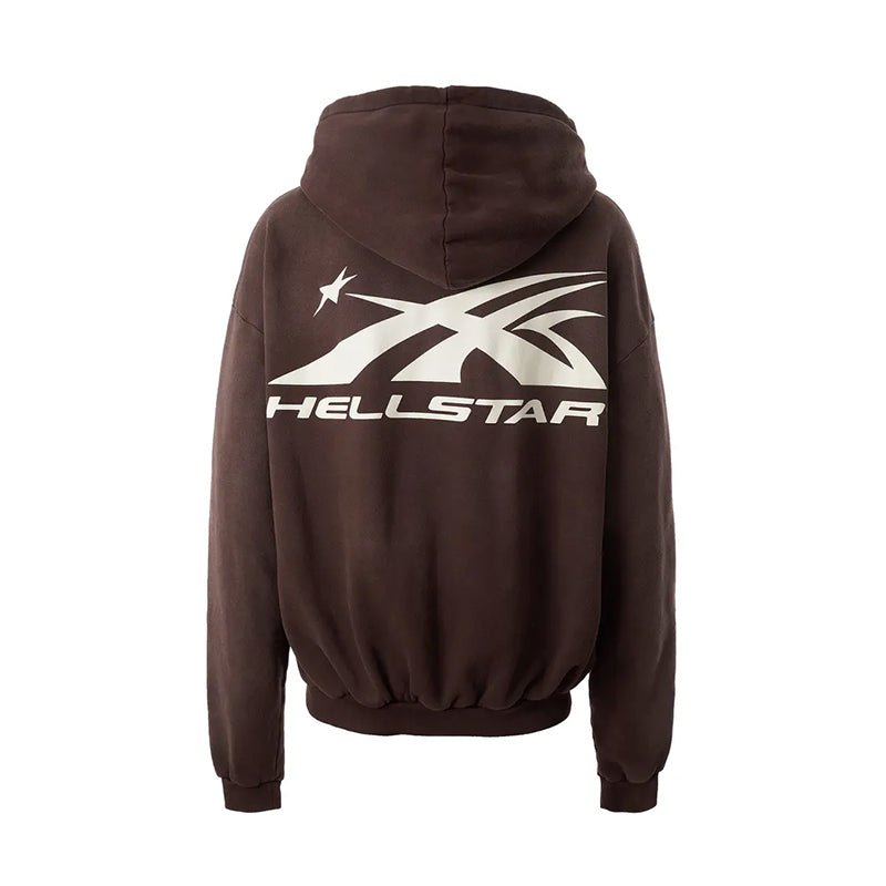 Hellstar HS Logo Zip Up Hoodie - 210000094988 Hidden Hype Clothing
