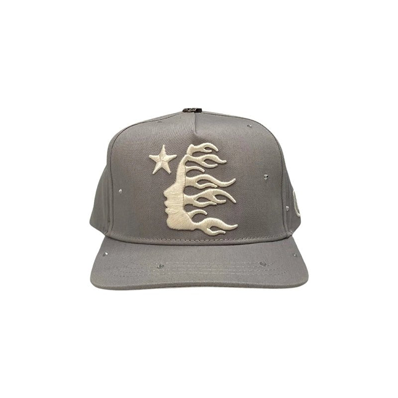Hellstar OG Logo Rhinestone Snapback Hat - 210000092432 Hidden Hype Clothing