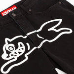 Ice Cream Black Dog Jean Shorts - 210000095859 Hidden Hype Clothing