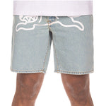 Ice Cream Blue Dog Jean Shorts - 210000095865 Hidden Hype Clothing
