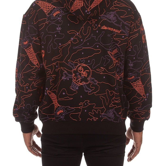 Ice Cream Camo Hoodie - 210000080331 Hidden Hype Clothing