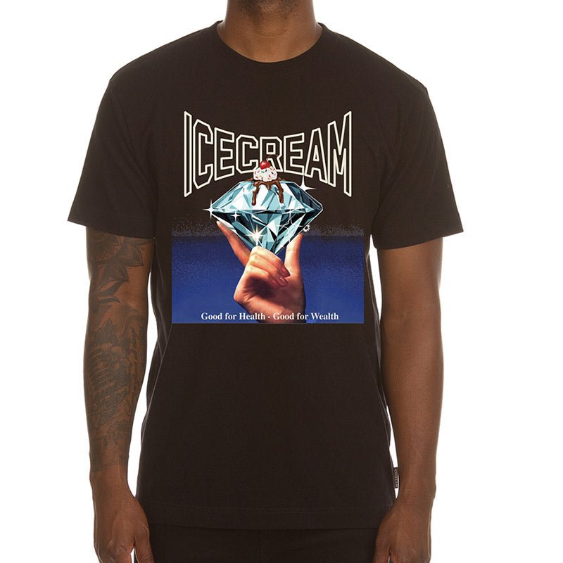 Ice Cream Good For Health SS Tee SP25 - 210000095282 Hidden Hype Clothing