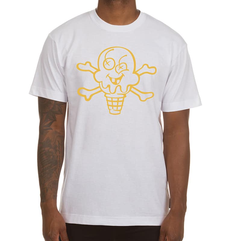 Ice Cream Metallic SS Tee - 210000066329 Hidden Hype Clothing