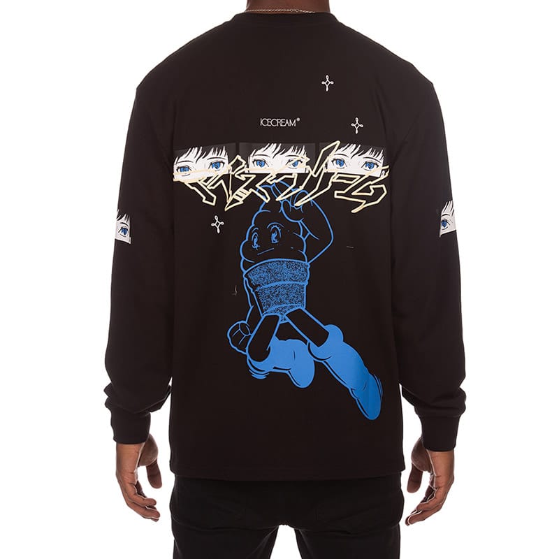 Ice Cream These Eyes LS Knit - 210000088112 Hidden Hype Clothing