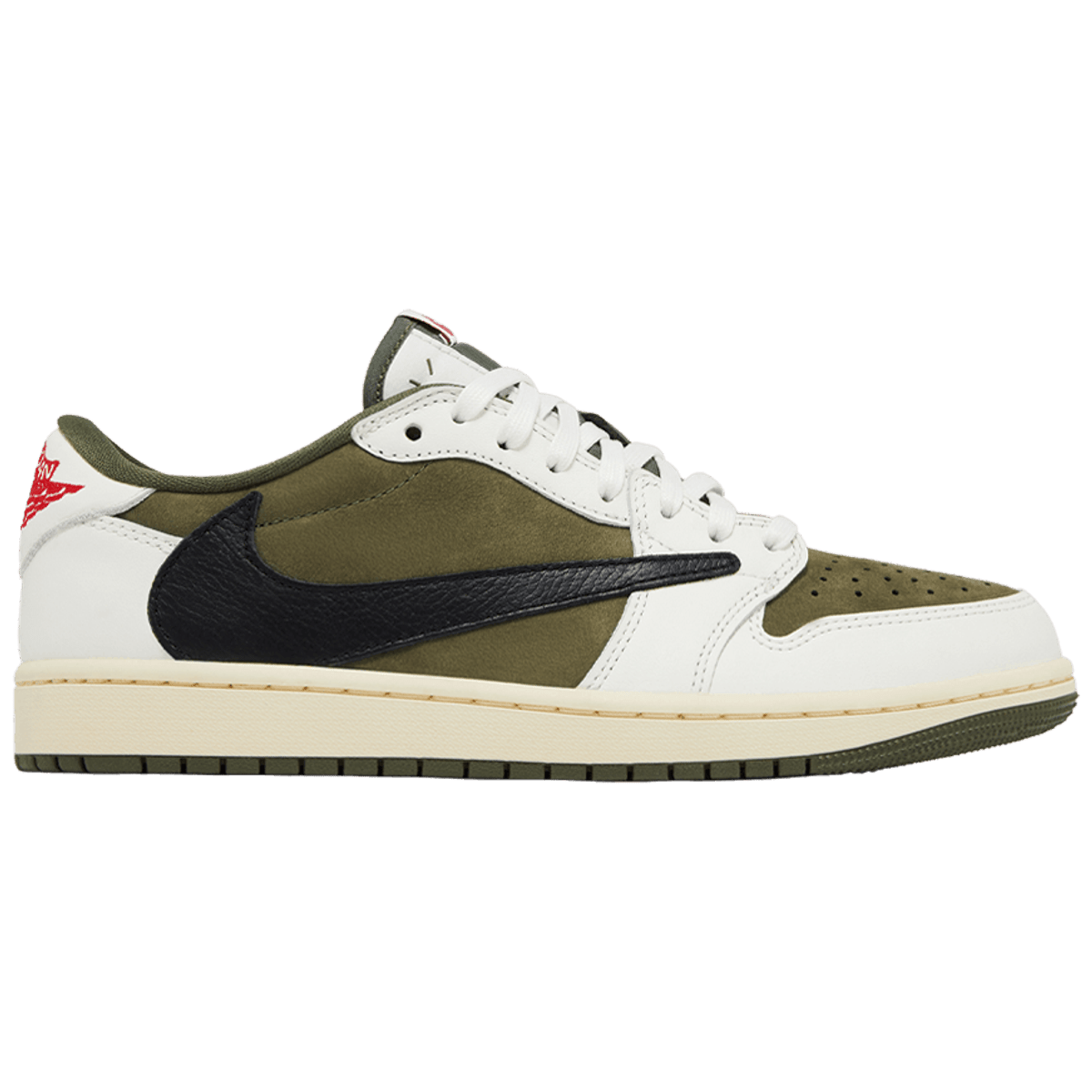 Jordan Retro 1 Low Travis Scott "Medium Olive" - 210000090622 Hidden Hype Clothing