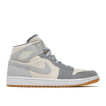 Jordan Retro 1 Mid "Coconut Milk Particle Grey" - 210000071089 Hidden Hype Clothing