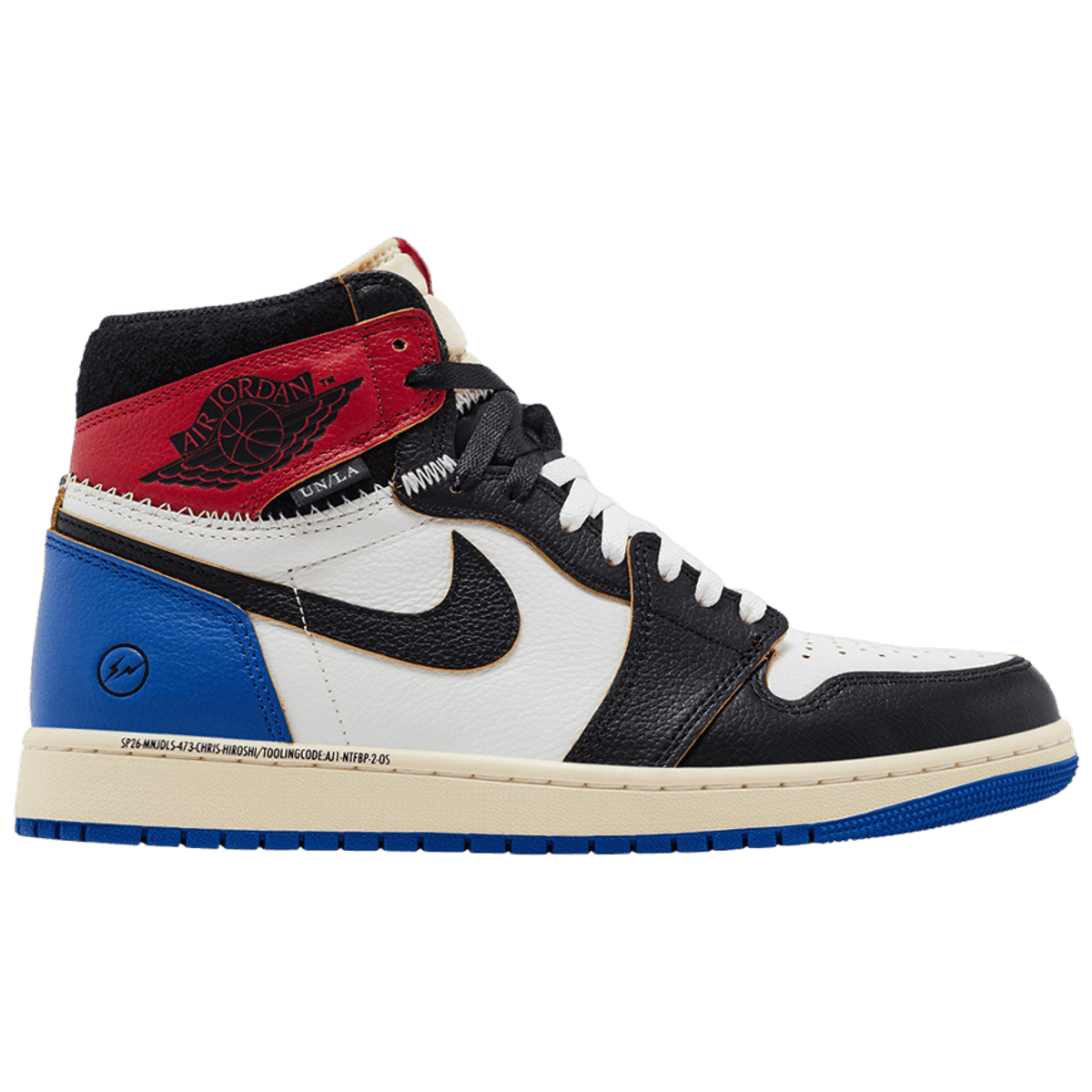 Jordan Retro 1 Union Fragment "Varsity Red Royal Sport" - 210000100738 Hidden Hype Clothing