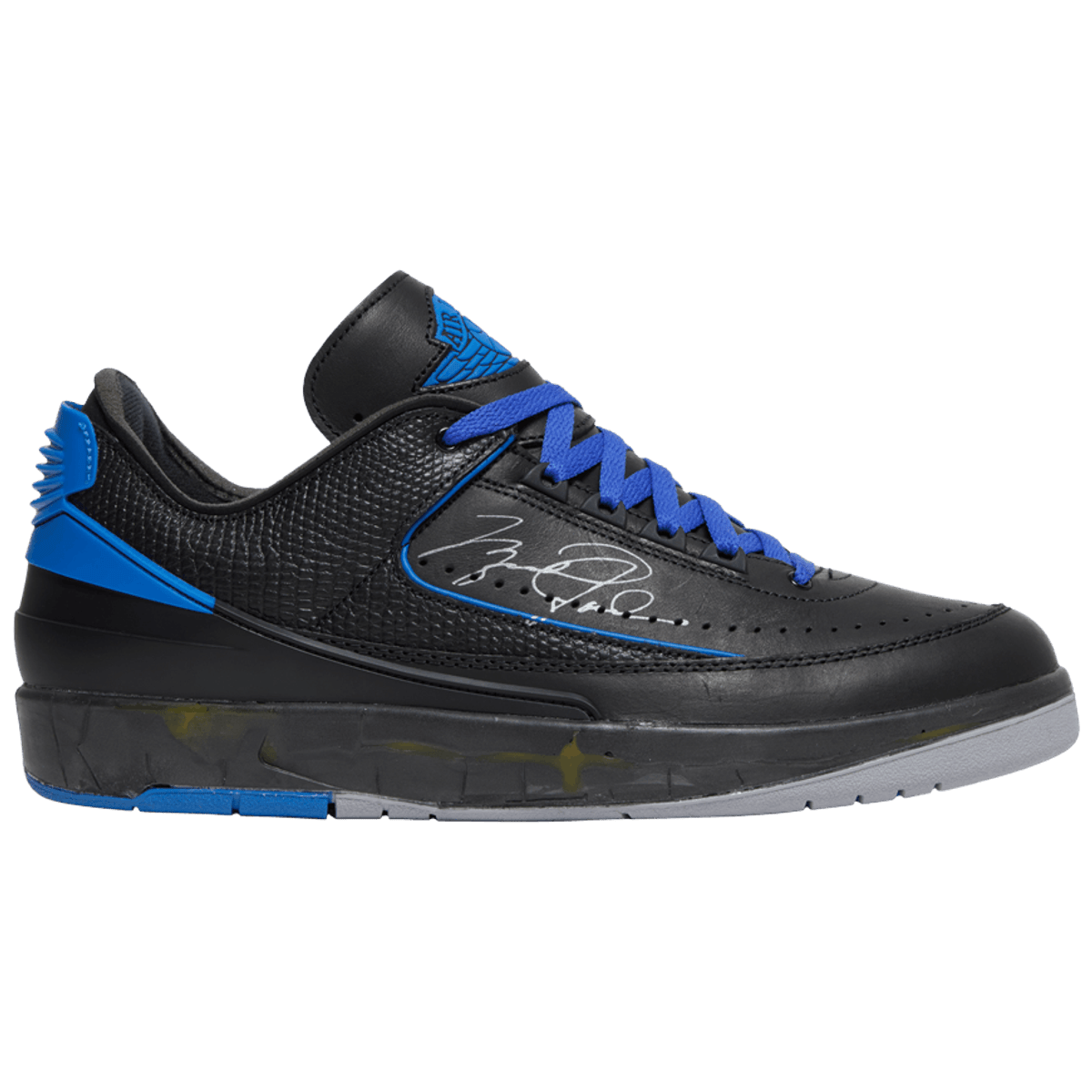 Jordan Retro 2 Low SP "Off - White Black Blue" - 210000098932 Hidden Hype Clothing