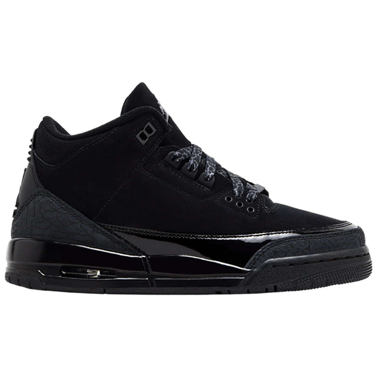 Jordan Retro 3 "Black Cat 2024" GS - 210000097043 Hidden Hype Clothing