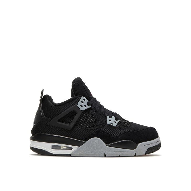 Jordan Retro 4 SE "Black Canvas" GS - 210000086502 Hidden Hype Clothing