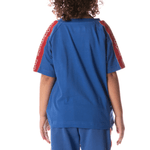 Kids Kappa Logo Tape Davirec Tee - 210000063705 Hidden Hype Clothing