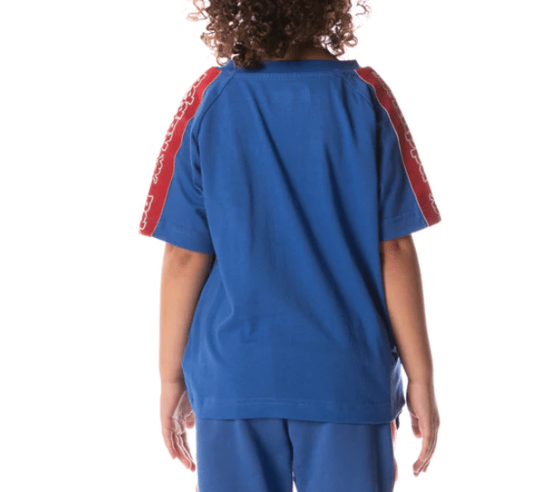 Kids Kappa Logo Tape Davirec Tee - 210000063705 Hidden Hype Clothing