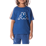 Kids Kappa Logo Tape Davirec Tee - 210000063705 Hidden Hype Clothing